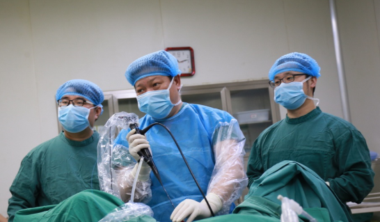 纤维输尿管软镜碎石取石术